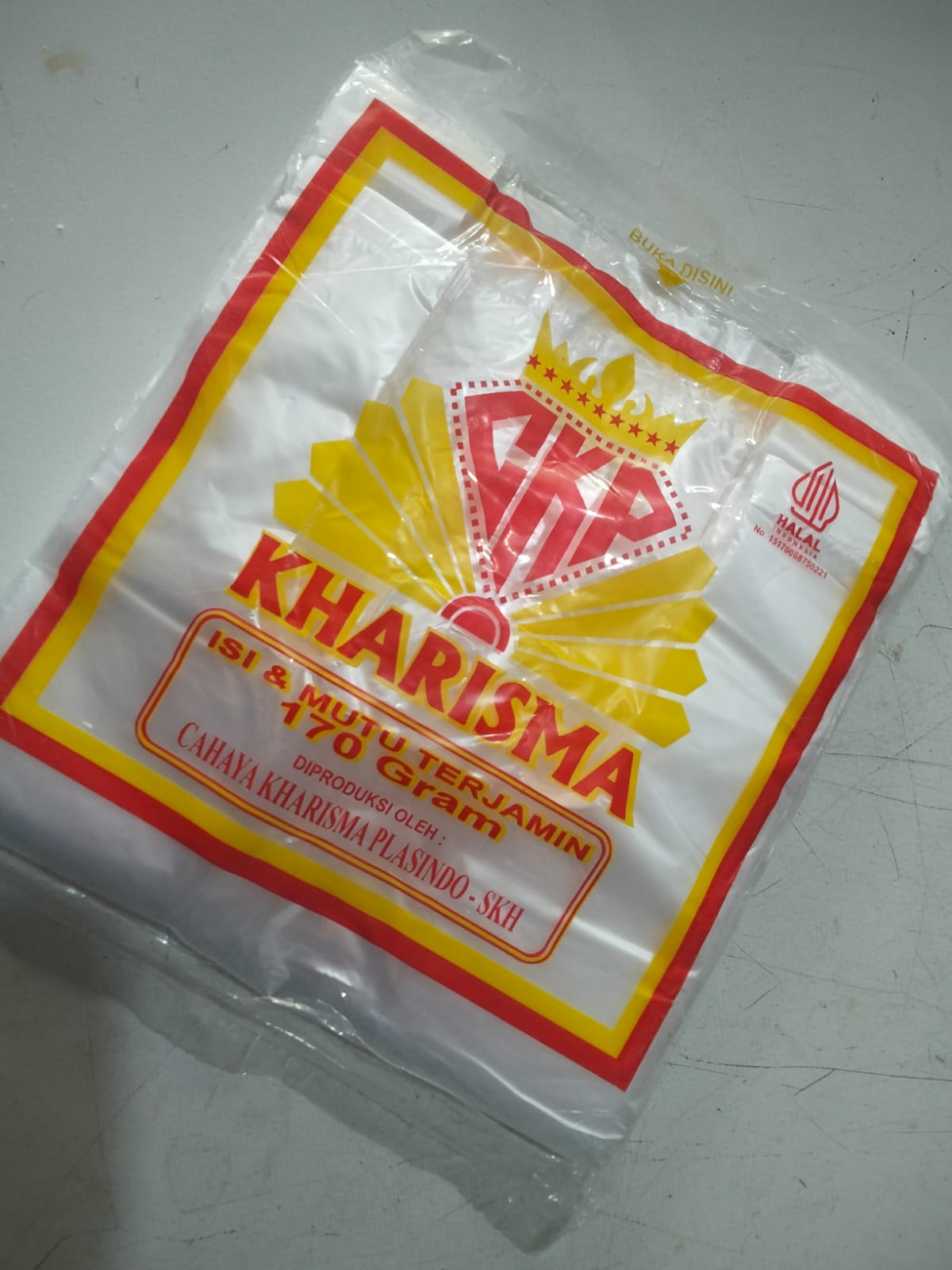 Kantong Belanja Kertas & Plastik